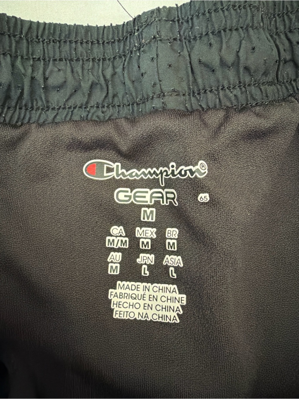 Champion Gear Black Perforated Running Shorts Women’s M Athletic Gym Activewear - Picture 4 of 7